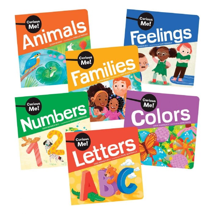 Primary Image of Curious Me!&trade; Board Books - Set of 6