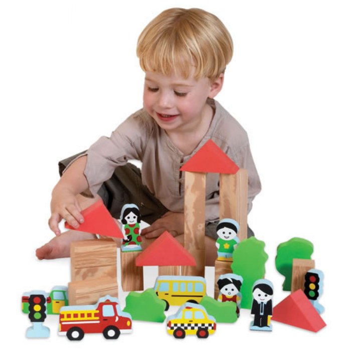 Alternate Image #1 of My Soft World City Blocks