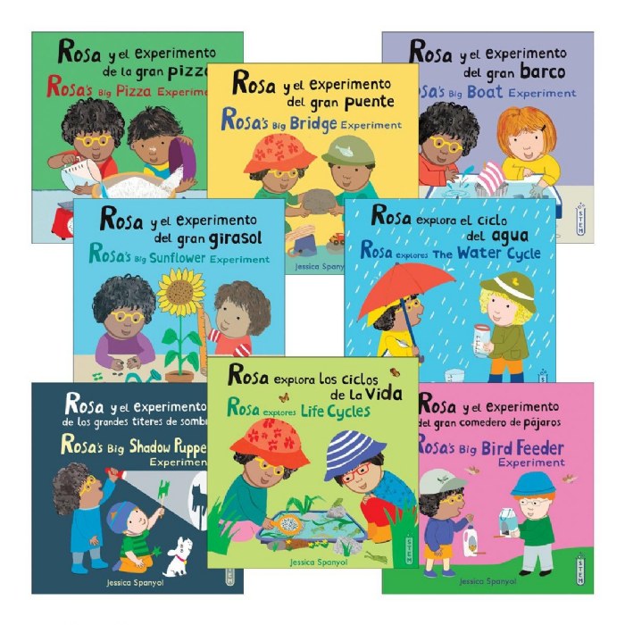 Primary Image of Rosa's STEM Workshop Bilingual Paperback Books - Set of 8