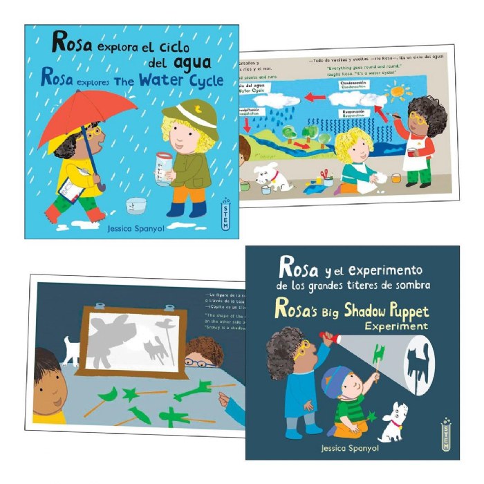 Alternate Image #1 of Rosa's STEM Workshop Bilingual Paperback Books - Set of 8