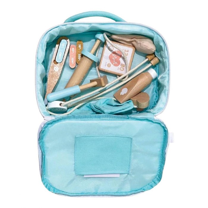 Alternate Image #1 of Wooden Doll Wellness Kit - Feeding & First Aid