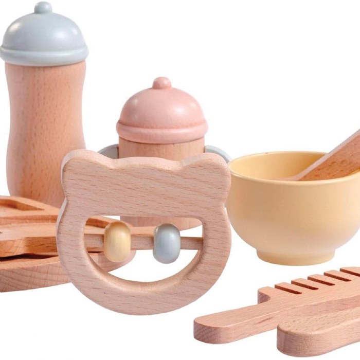 Alternate Image #1 of Wooden Doll Wellness Kit - Feeding & First Aid