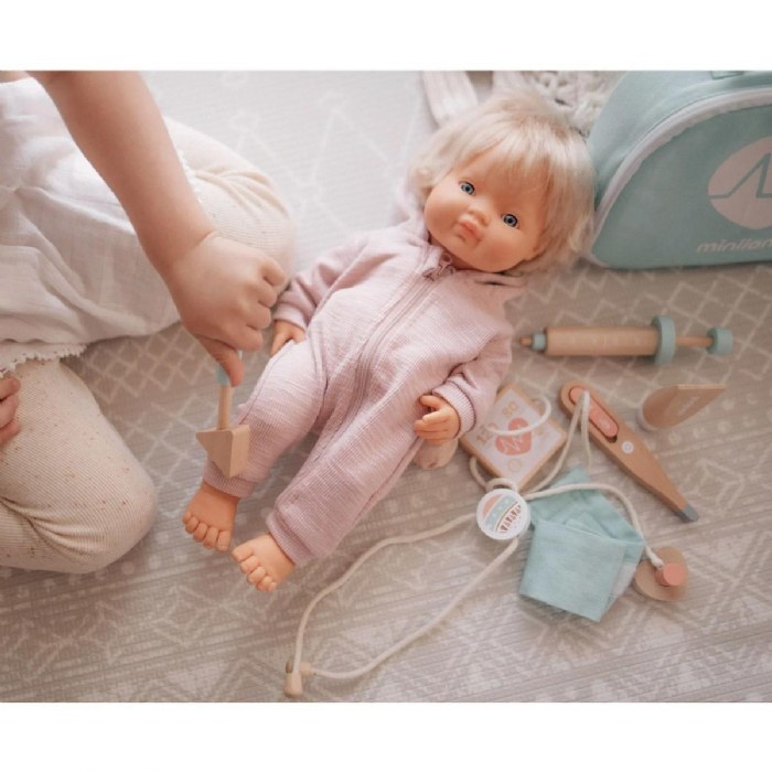 Alternate Image #1 of Wooden Doll Wellness Kit - Feeding & First Aid