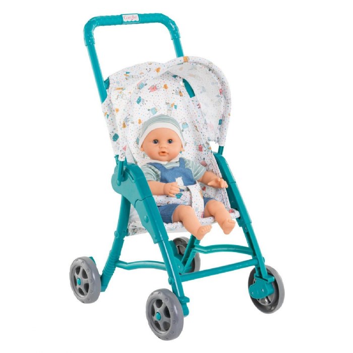 Alternate Image #1 of Toddler's First Doll Stroller - Teal