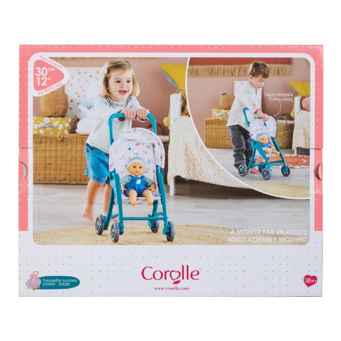 Alternate Image #1 of Toddler's First Doll Stroller - Teal