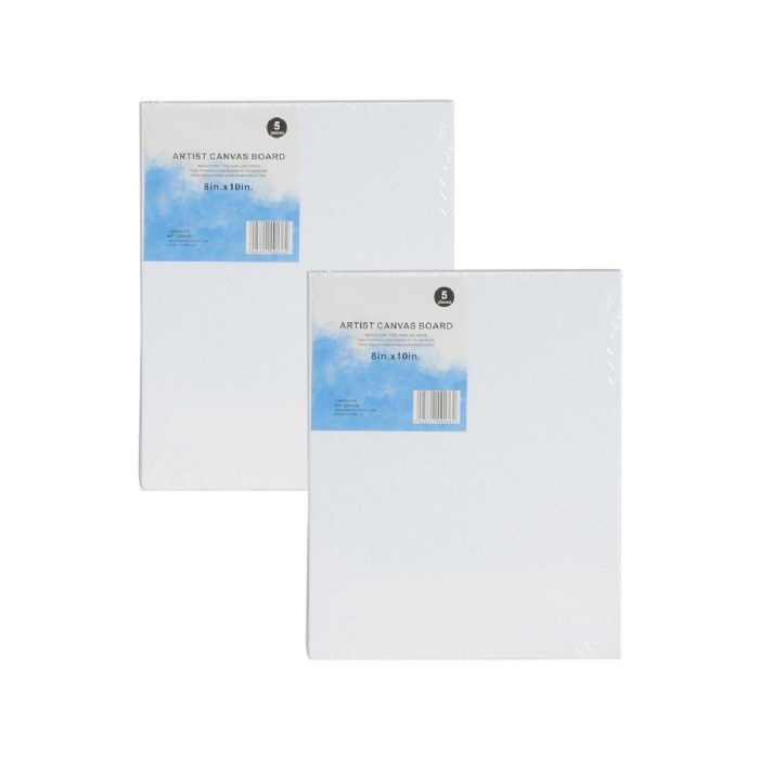 Primary Image of Canvas Panels 8" x 10" - Set of 10