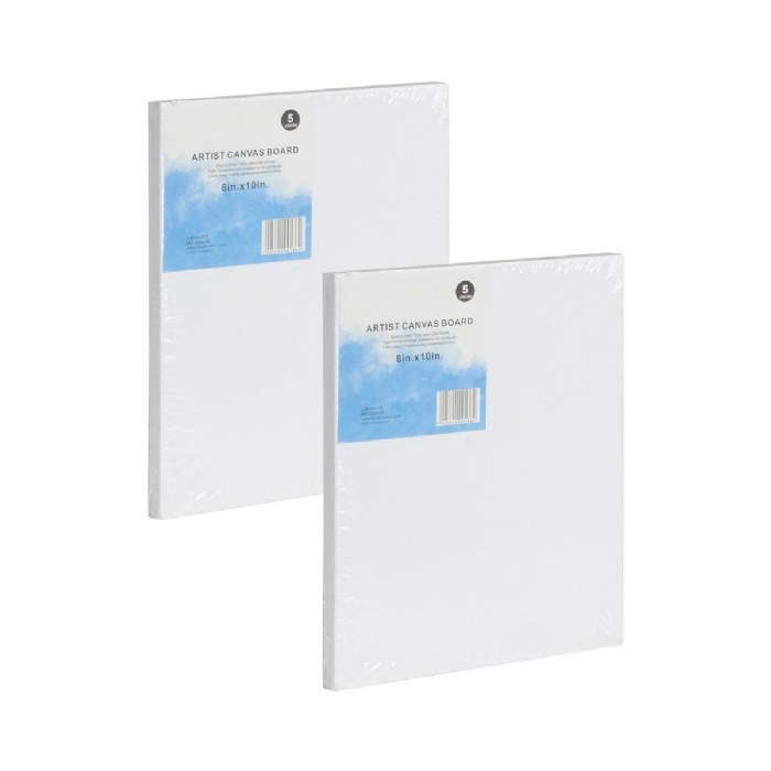 Alternate Image #1 of Canvas Panels 8" x 10" - Set of 10