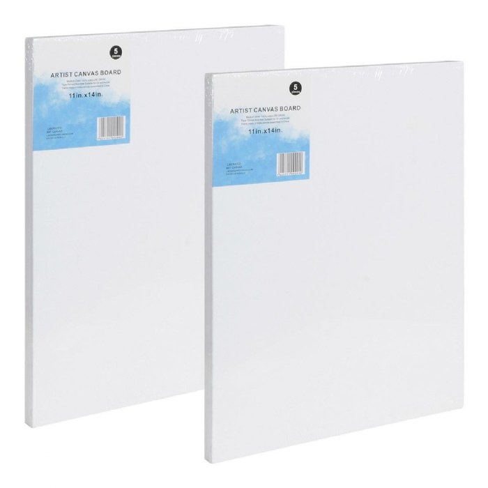 Alternate Image #1 of Canvas Panels 11" x 14" - Set of 10