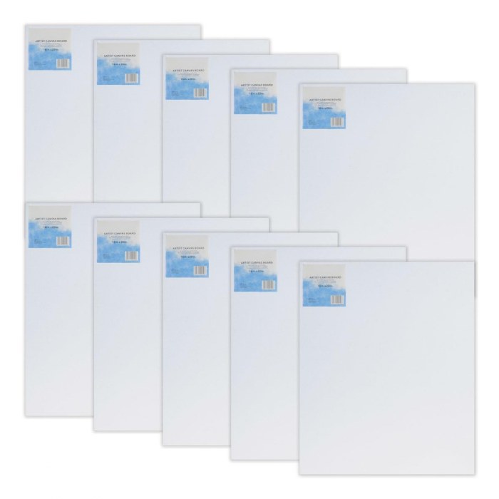 Primary Image of Canvas Panels 16" x 20" - Set of 10