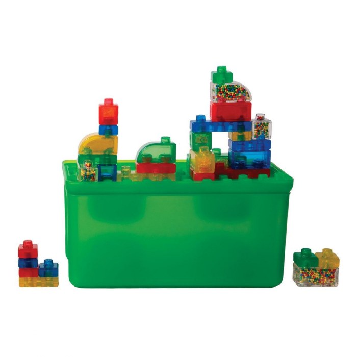 Alternate Image #1 of Jelly Blox Stash 'N Stack 2-in-1 Storage Set - 30 Pieces