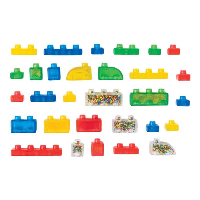 Alternate Image #1 of Jelly Blox Stash 'N Stack 2-in-1 Storage Set - 30 Pieces