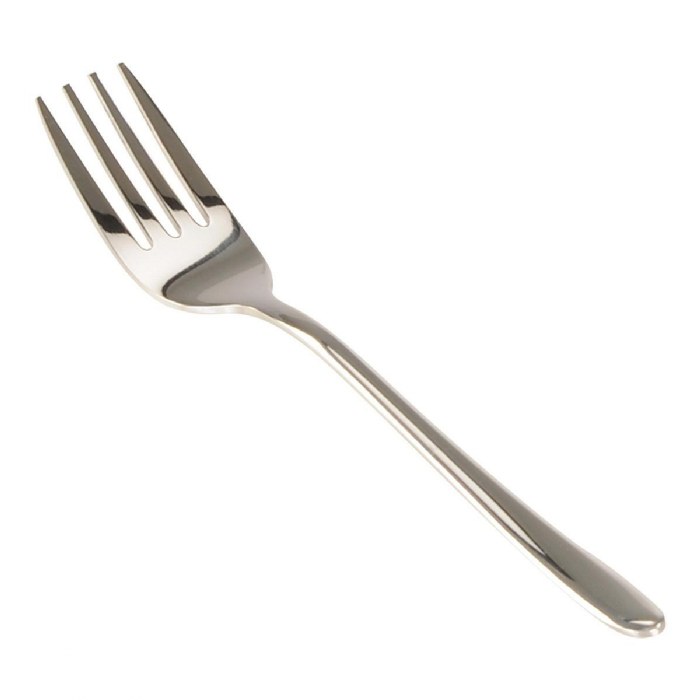 Alternate Image #1 of Stainless Steel Child's Fork - Set of 12