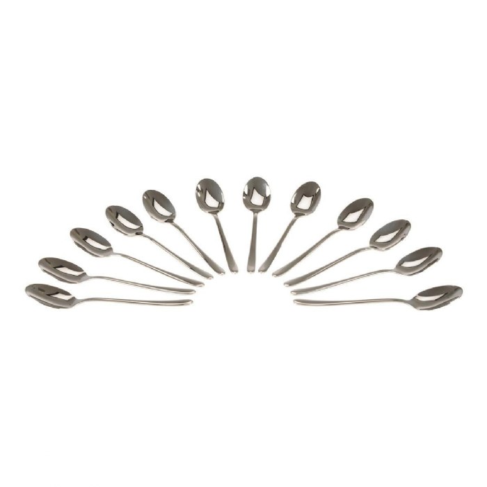 Alternate Image #1 of Stainless Steel Child's Spoon - Set of 12