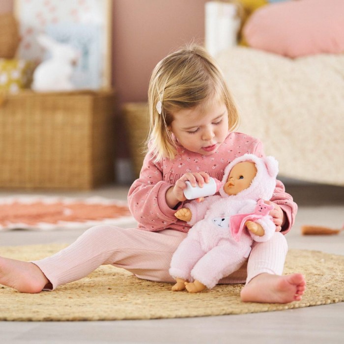 Alternate Image #1 of Bebe Calin Loving Teddy Bear 12" Doll