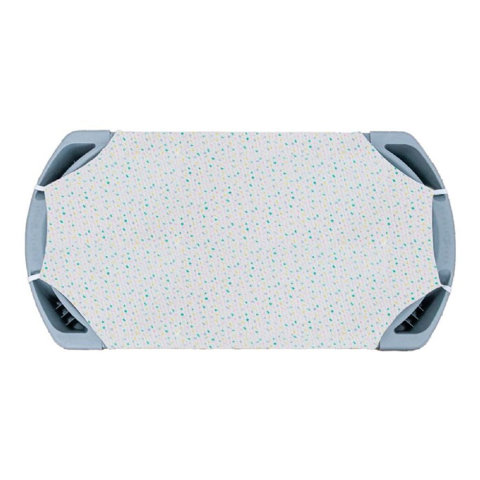 Alternate Image #1 of ABC Pattern Toddler Cot Sheet for Angeles&reg; SpaceLine&reg; Cots - Set of 4
