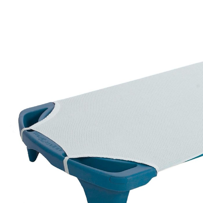 Primary Image of Toddler White Cot Sheet for Angeles&reg; SpaceLine&reg; Cots - Set of 4