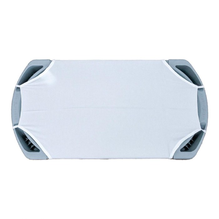 Alternate Image #1 of Toddler White Cot Sheet for Angeles&reg; SpaceLine&reg; Cots - Set of 4