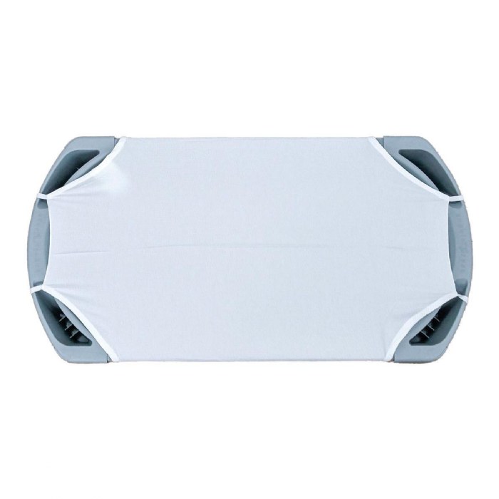 Alternate Image #1 of Value Line Toddler White Cot Sheet - Set of 4