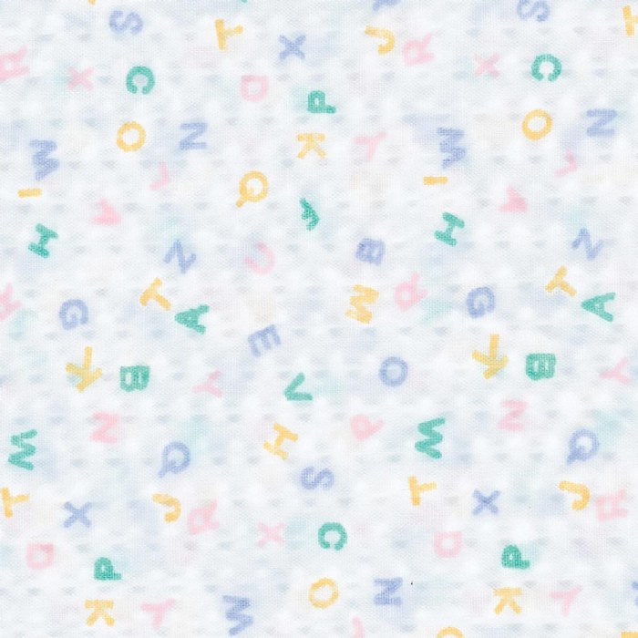 Alternate Image #1 of Standard ABC Pattern Cot Sheets for Angeles&reg; SpaceLine&reg; Cots - Set of 4