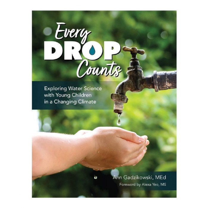 Primary Image of Every Drop Counts: Exploring Water Science with Young Children in a Changing Climate - Paperback
