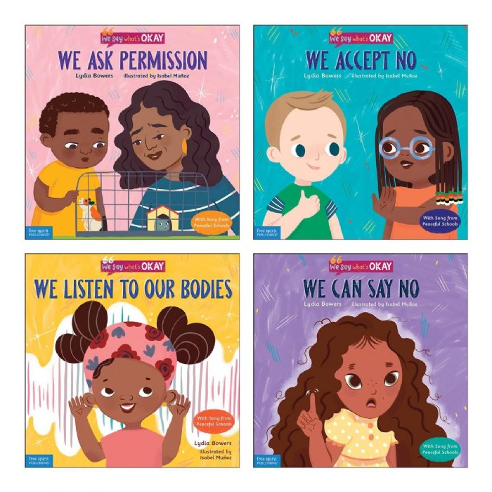 Primary Image of We Say What's Ok Hardcover - Set of 4