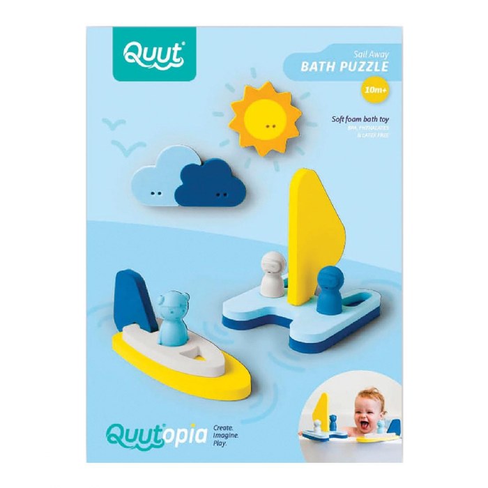 Alternate Image #1 of Sail Away Soft Foam Water Puzzle
