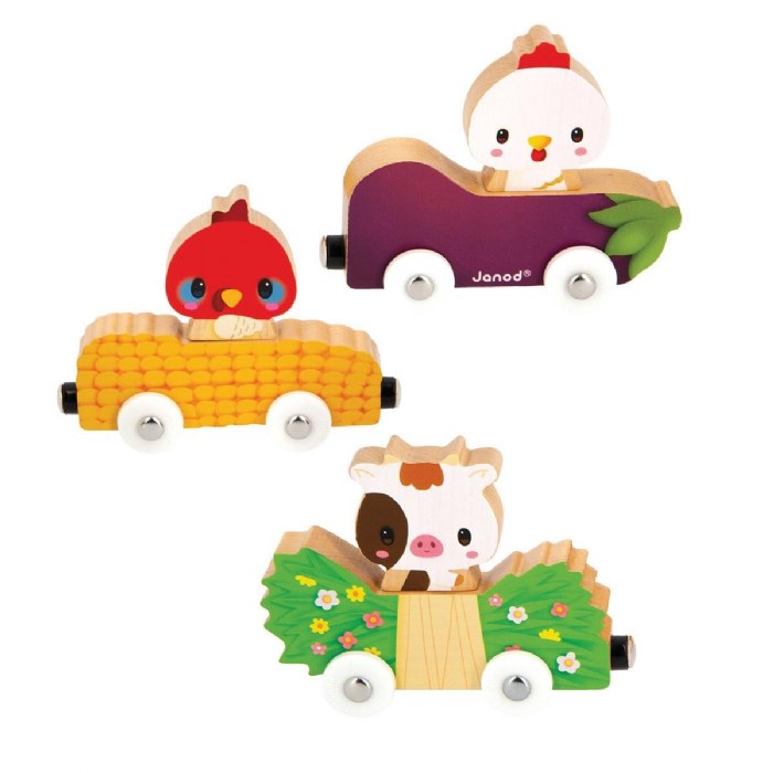Primary Image of Magnetic Farm Animal Cars