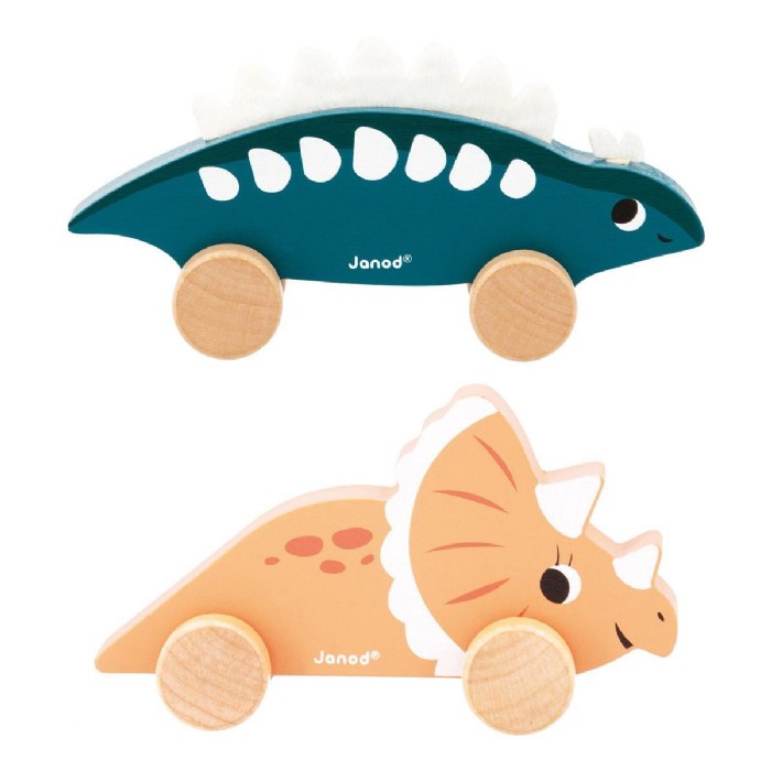 Alternate Image #1 of Push-Along Dinosaurs - 6 Pieces