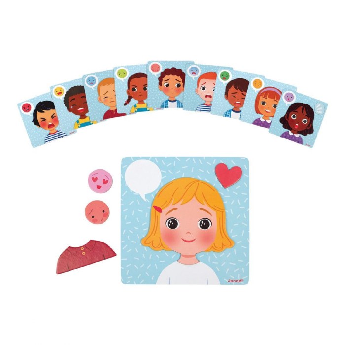 Alternate Image #1 of Magnetic Emotions Recognition Set