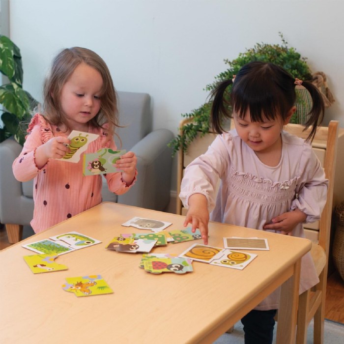 Alternate Image #1 of Montessori Double-Sided Puzzles with Textures