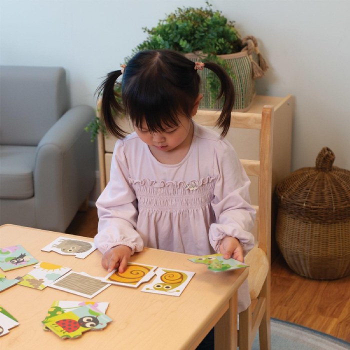 Alternate Image #1 of Montessori Double-Sided Puzzles with Textures