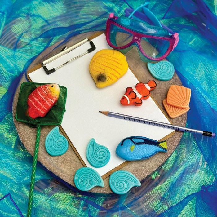 Alternate Image #1 of Sensory Play Stones: Fish - 8 Pieces