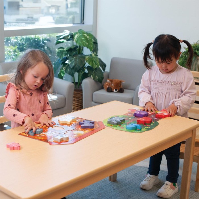Alternate Image #1 of My First Montessori Puzzles with Wooden Animal Characters