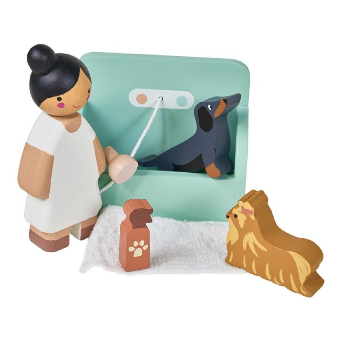 Alternate Image #1 of Waggy Tails Dog Salon Wooden Playset