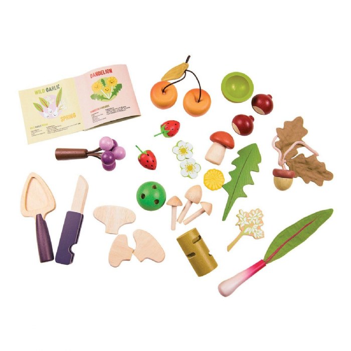 Alternate Image #1 of Wild Wood Foraging Trug Wooden Playset