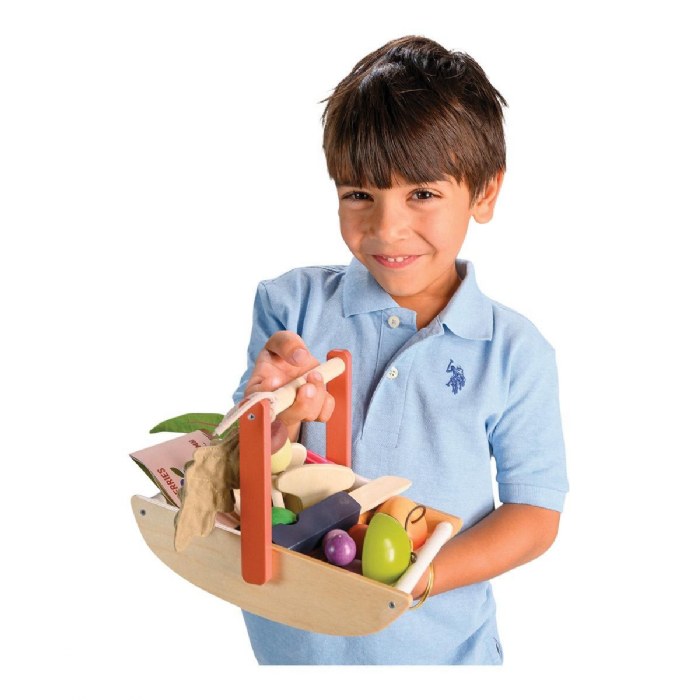 Alternate Image #1 of Wild Wood Foraging Trug Wooden Playset