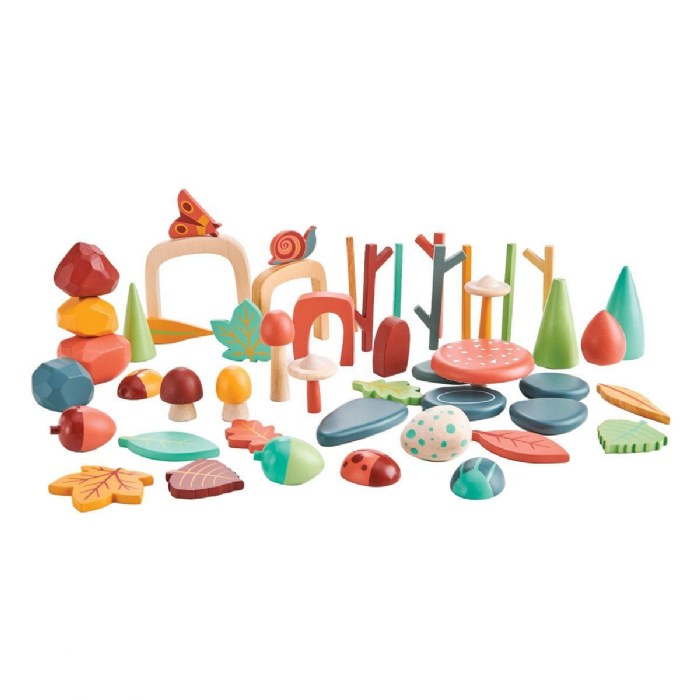 Alternate Image #1 of My Forest Floor Wooden Loose Parts Set