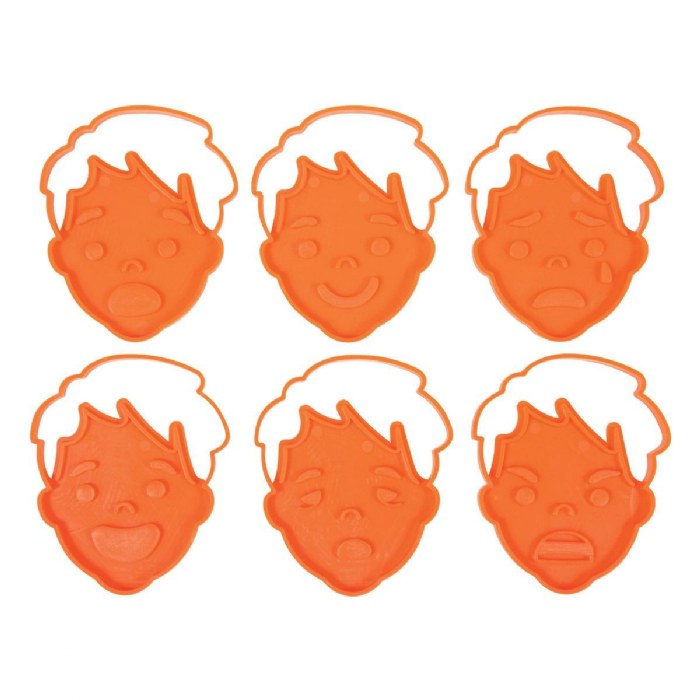 Alternate Image #1 of Emotion Dough Cutters - Set of 6