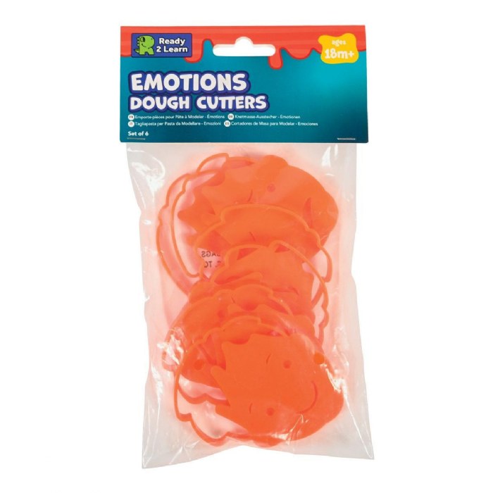 Alternate Image #1 of Emotion Dough Cutters - Set of 6