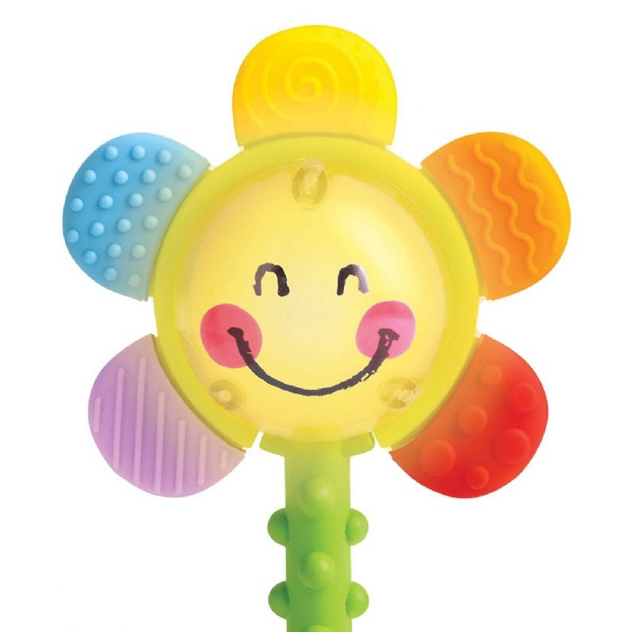 Alternate Image #1 of Shake 'n Sparkle Flower Rattle