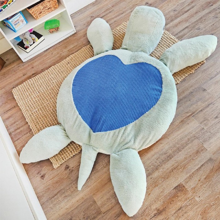 Alternate Image #1 of Sunny the Giant Sensory Sea Turtle Plush