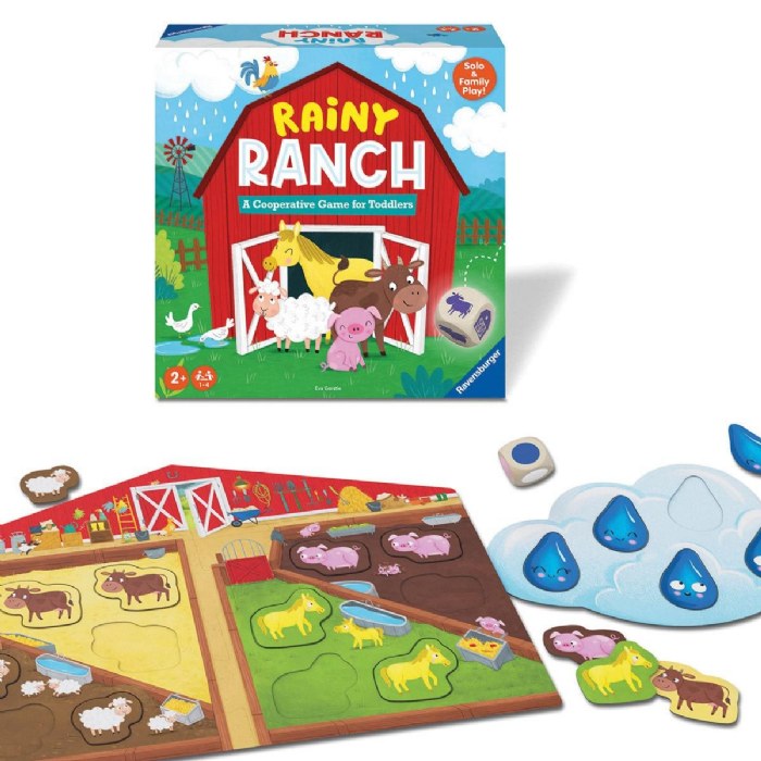 Alternate Image #1 of Rainy Ranch Cooperative Game for Toddlers