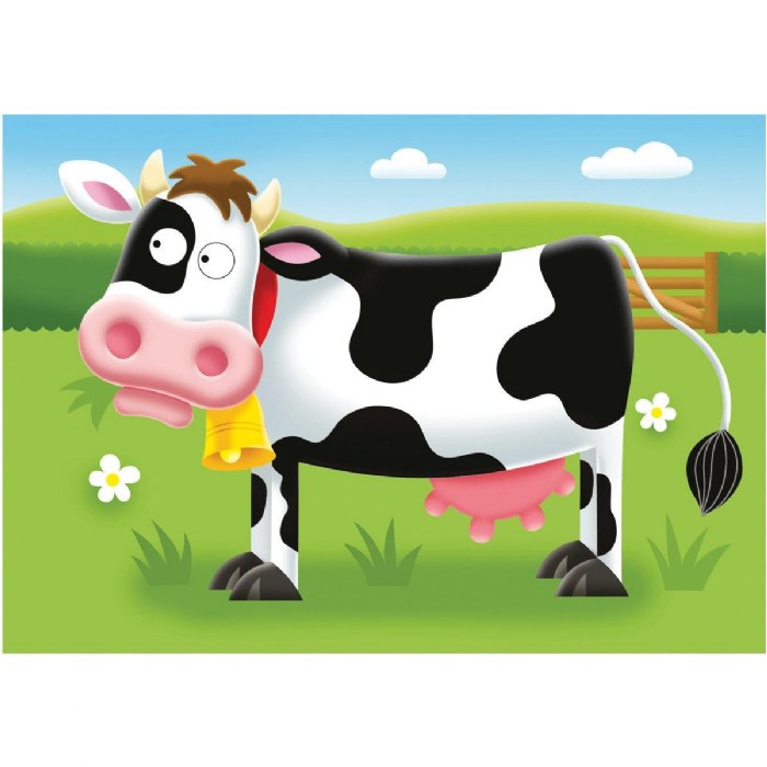 Alternate Image #1 of On the Farm - My First Progressive Puzzle Set