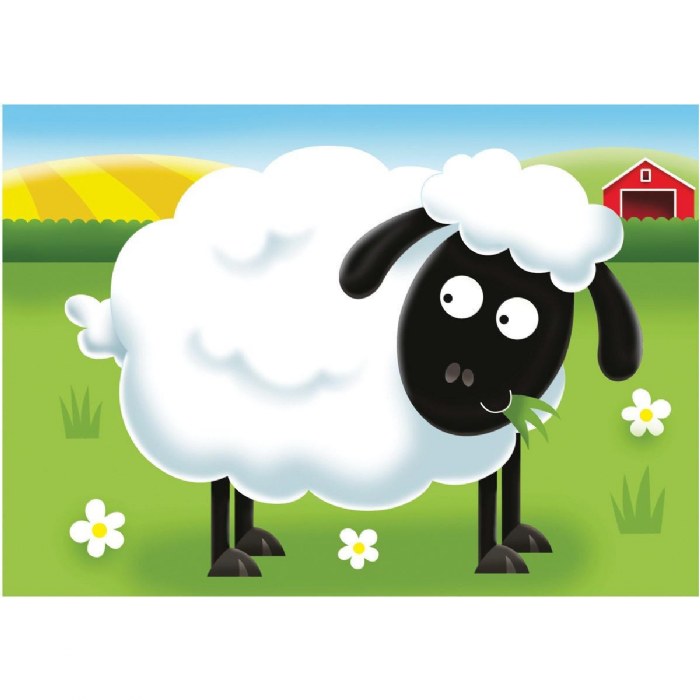 Alternate Image #1 of On the Farm - My First Progressive Puzzle Set