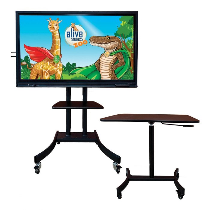 Primary Image of Interactive Zoo Panel with Early Literacy and Math Kit and Table