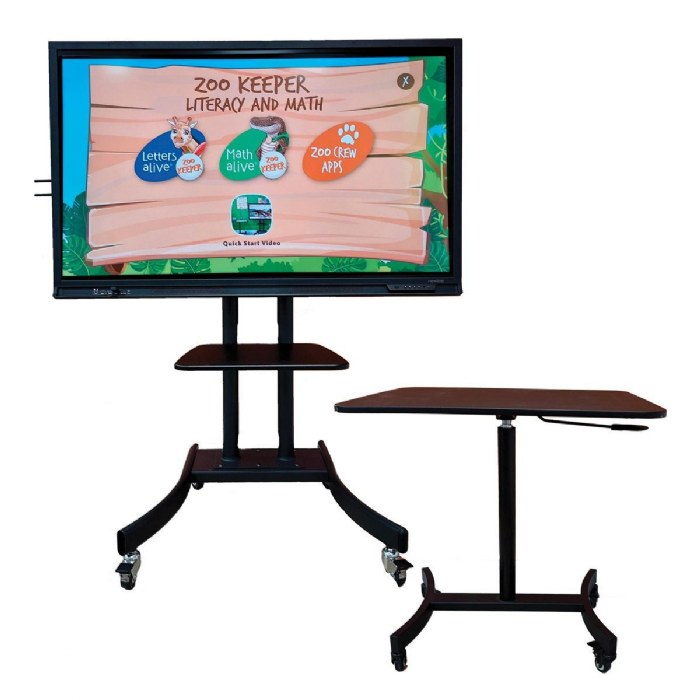 Alternate Image #1 of Interactive Zoo Panel with Early Literacy and Math Kit and Table