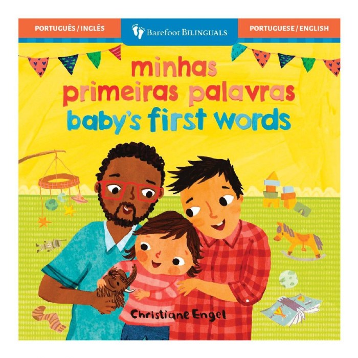 Primary Image of Baby's First Words Board Book - Portuguese