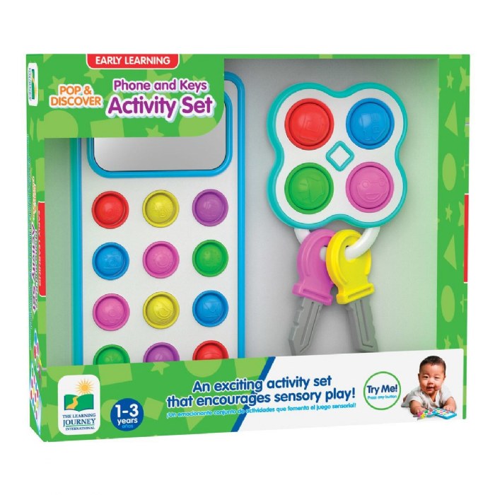 Alternate Image #1 of Pop & Discover Phone & Keys Activity Set