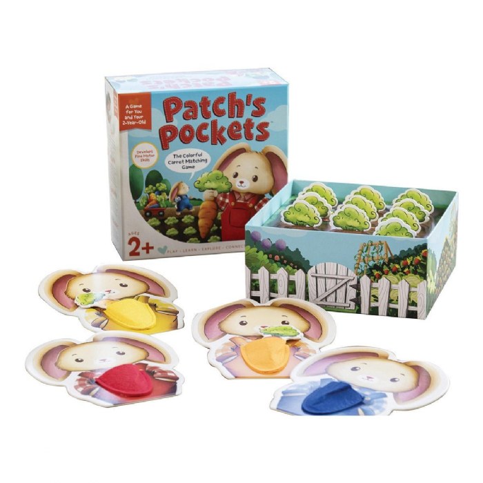 Primary Image of Patch's Pockets - Colorful Carrot Matching Game