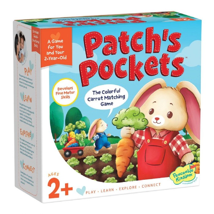 Alternate Image #1 of Patch's Pockets - Colorful Carrot Matching Game